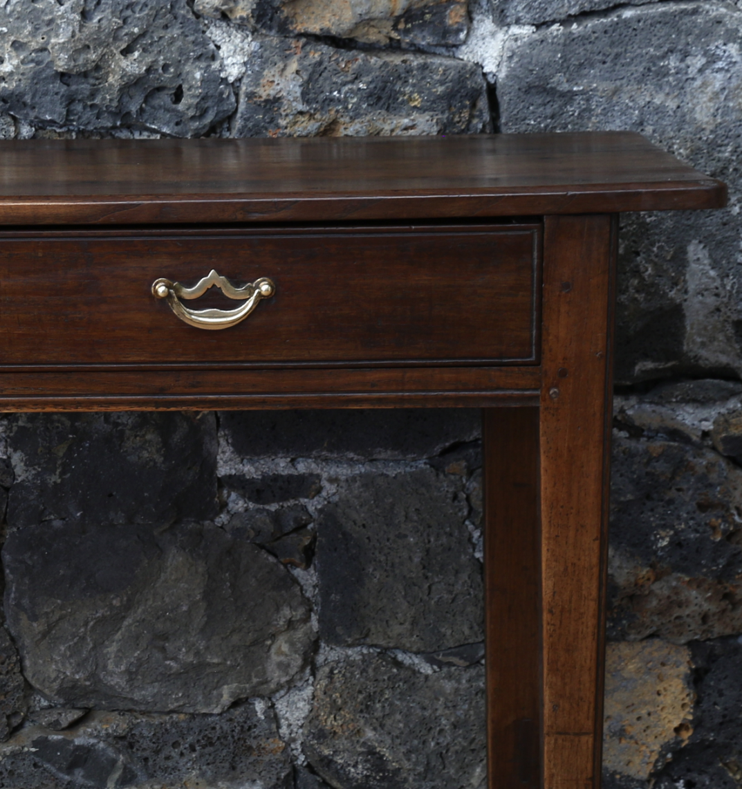 18th Century Chestnut Side Table or Breton Server